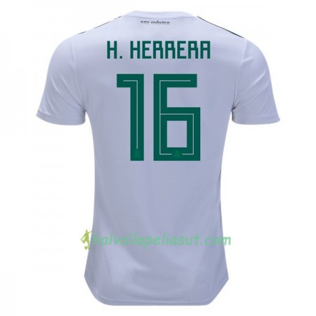 Jalkapallo Pelipaidat Meksiko H.Herrera 16 World Cup 2018 Vieraspaita
